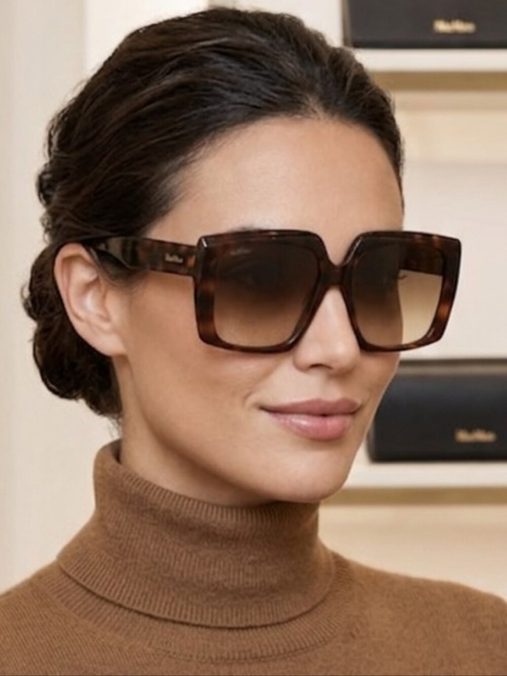 MaxMara Tortoise Shell Sunglasses